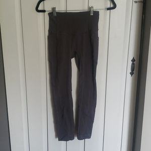 All The Right Places graphite Lululemon crops